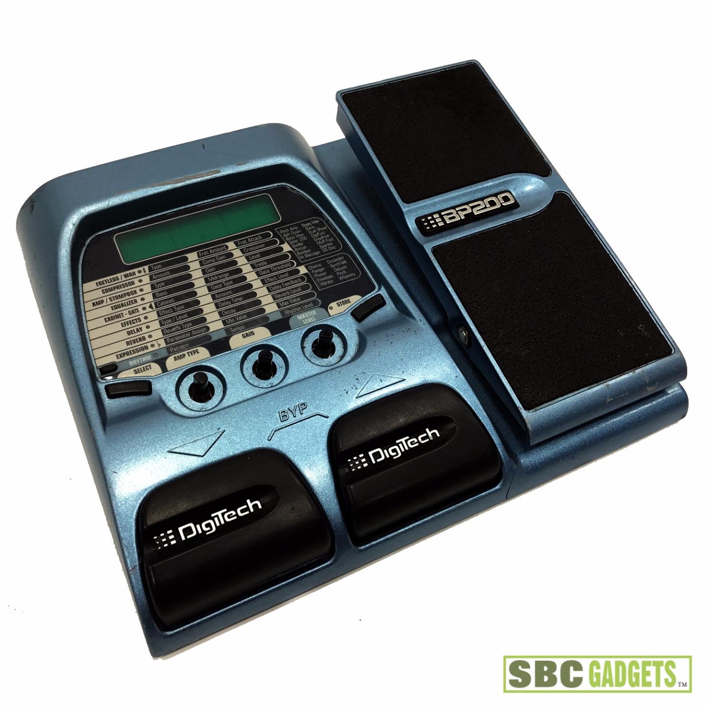 DigiTech MultiEffects Bass Guitar Effects Pedal (Model BP200