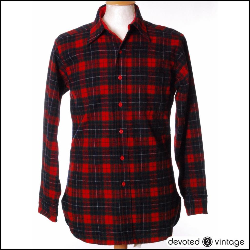 pattern red lumberjack shirt