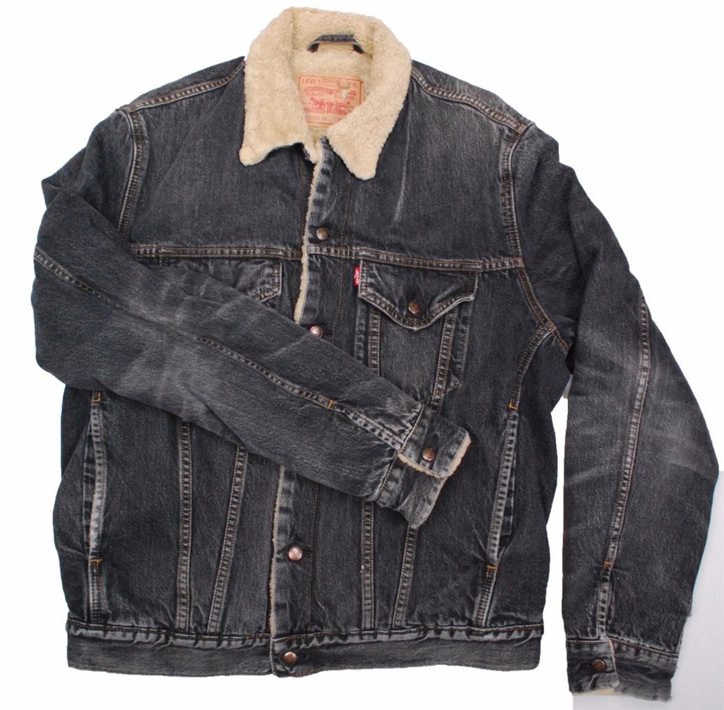 levi's fleece lined jean jacket