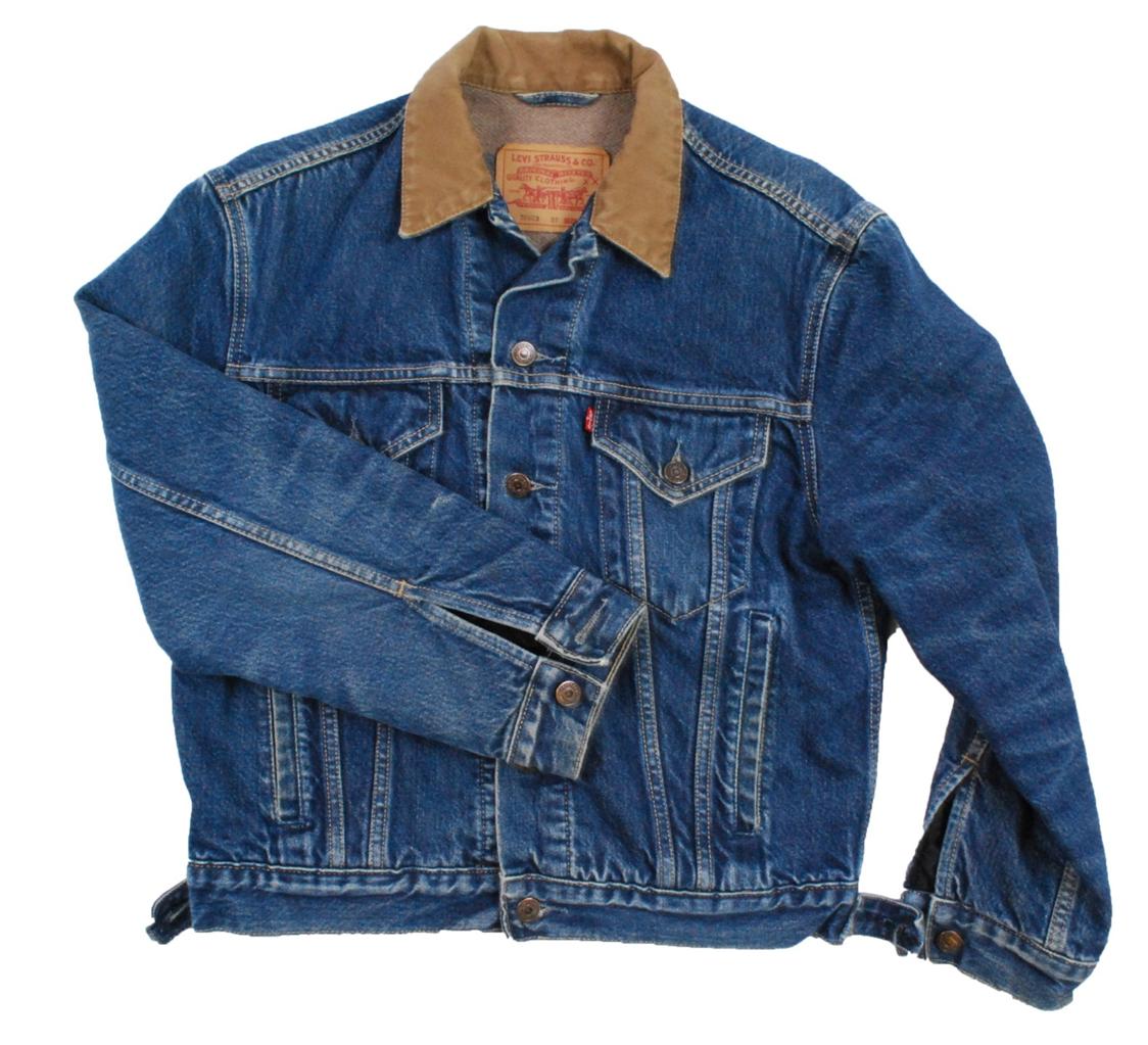 blanket lined jean jacket