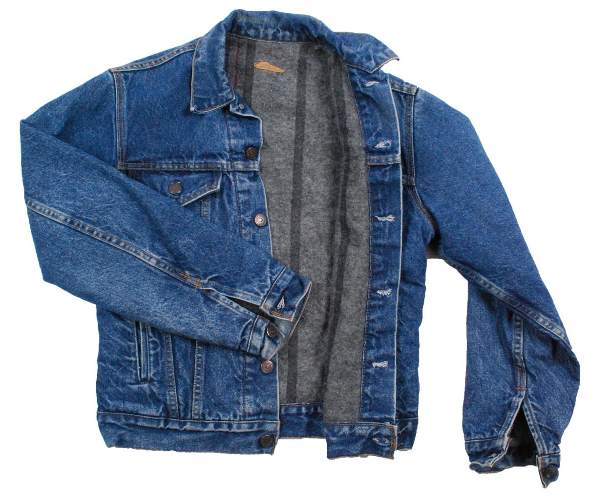 blanket lined jean jacket