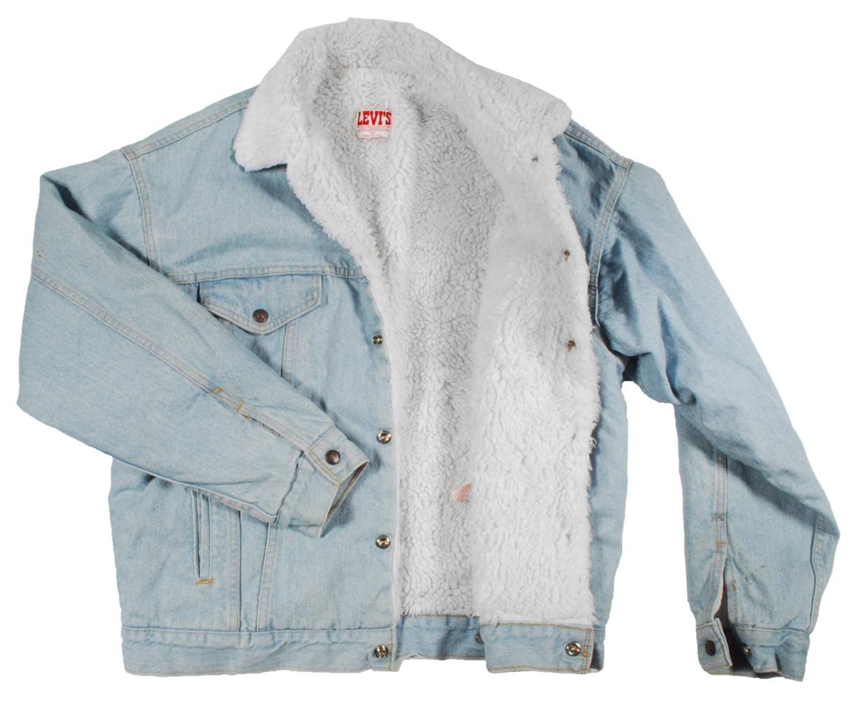levi's light blue denim jacket