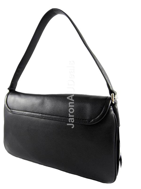 oroton black bucket bag