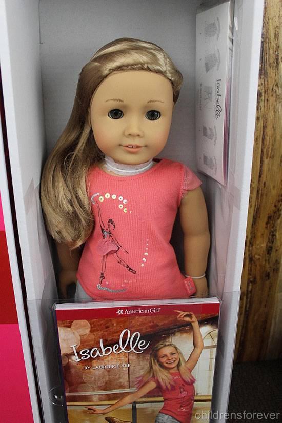 American Girl Doll of the year 2014 Isabelle Palmer 18" Doll & Book New