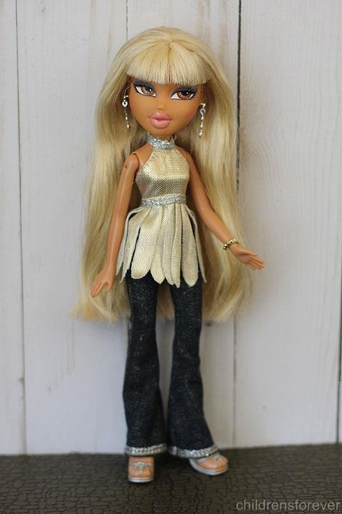 Bratz Forever Diamondz Vinessa Doll Fashion Outfit Shoes Long Blonde