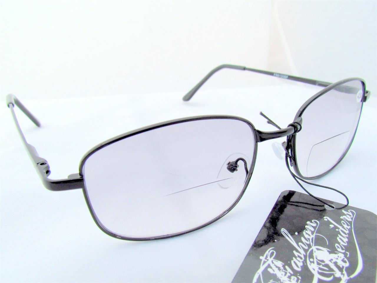 Bifocal Reading Glasses Light Tint Computer Indoor & Out