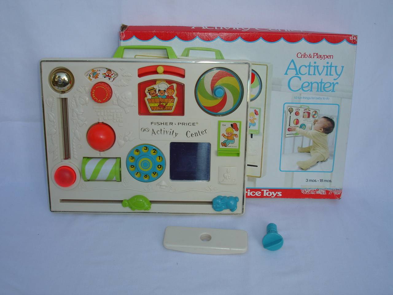 Fisher Price Crib Activity Center Vintage Fisher Price Baby Crib