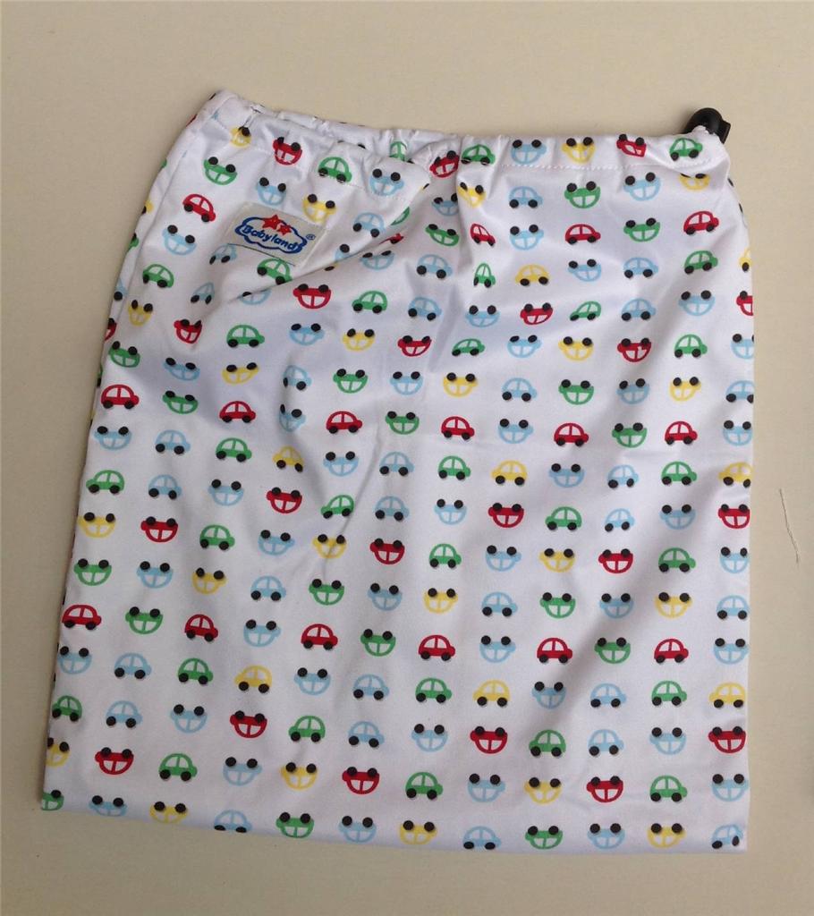 1 Waterproof Wet Bag Drawstring Baby Cloth Reusable Swimming Bags Nappy