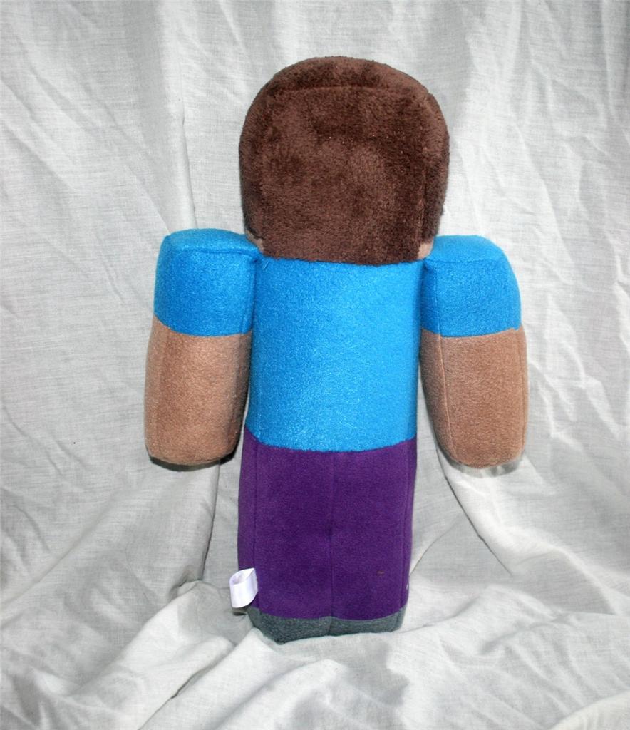 minecraft steve stuffed toy