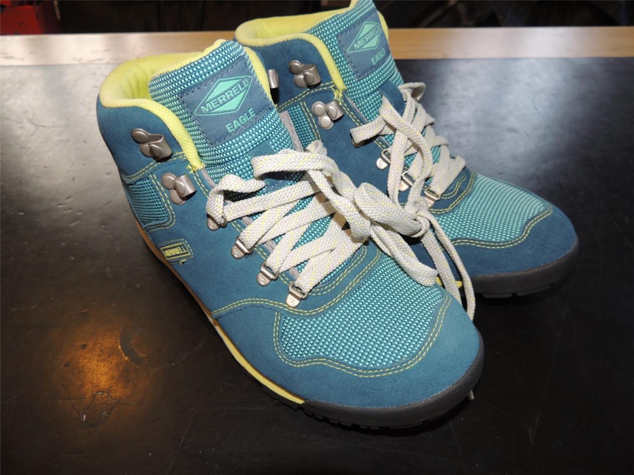 merrell eagle air cushioned suede hiking boots