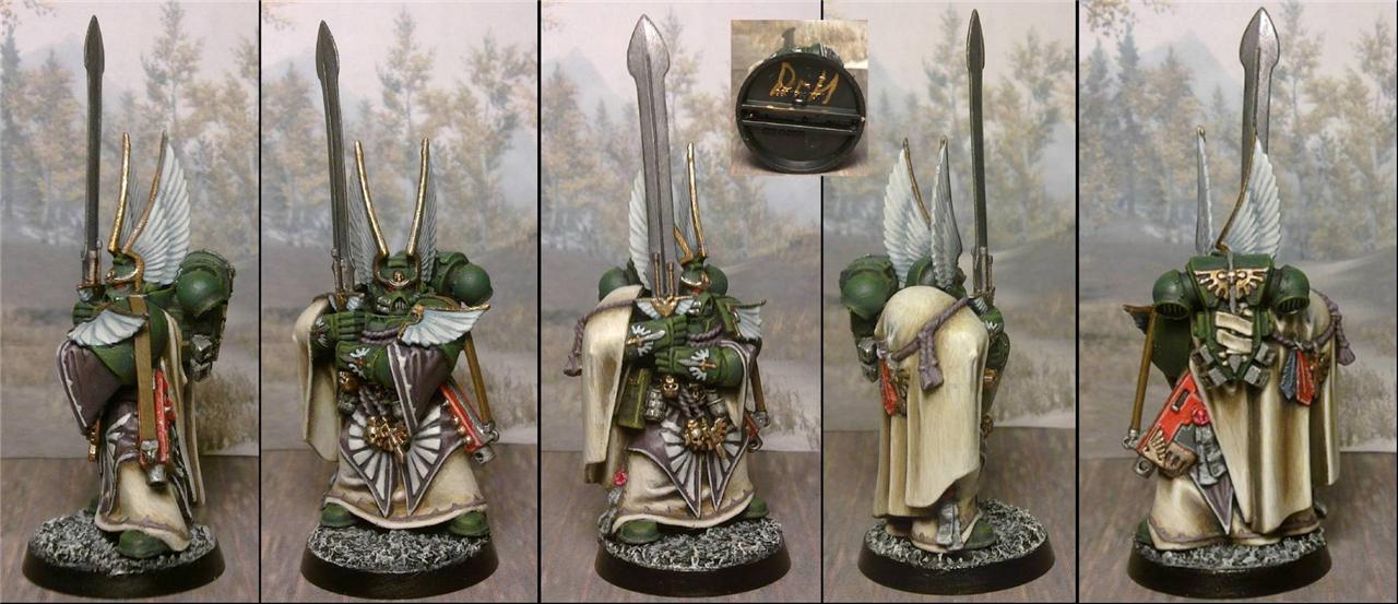 Dark Angels Company Master Balthasar Pro Painted by Dr. H Warhammer 40k