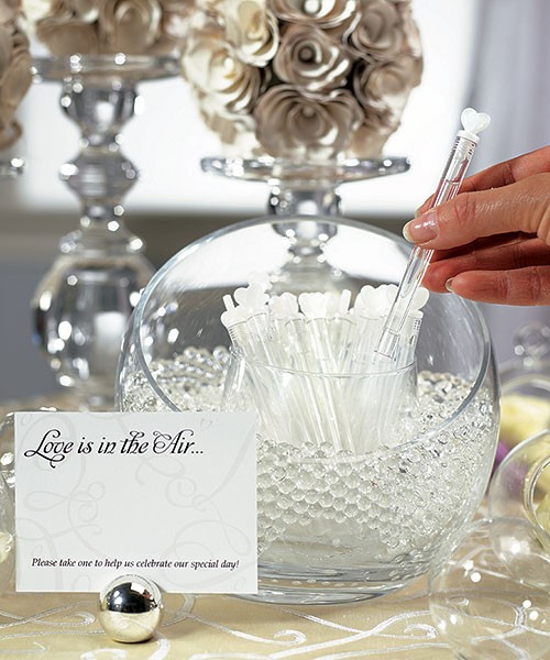**NEW Wedding Bridal Alternative Confetti DECORATION Love Bubble Wands