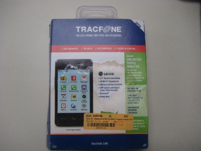 LG 840G - Black (TracFone) Smartphone