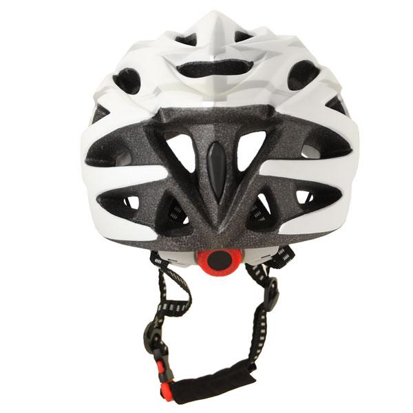 Vulcan Premium Multi Sport White/Silver Matte Bicycle Helmet size