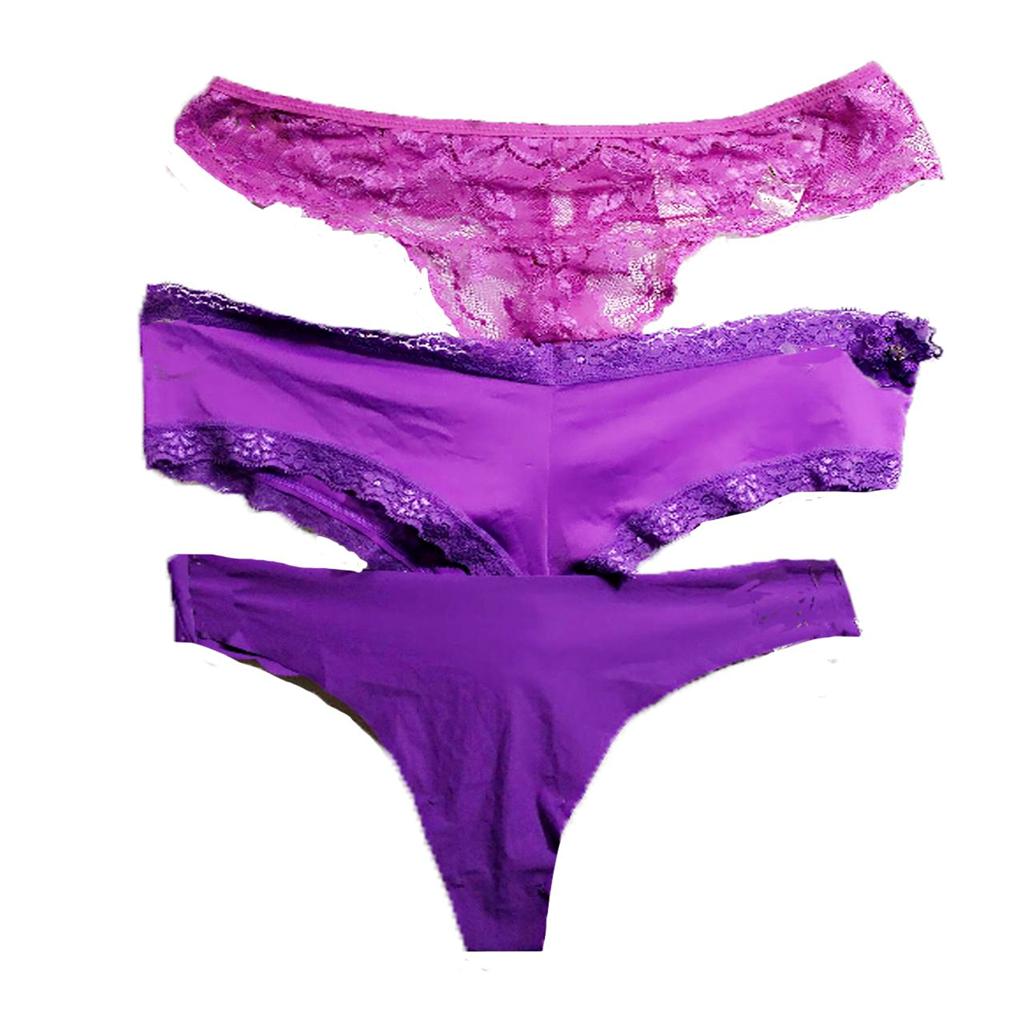 NEW! Victoria Secret 3 Thong Panties Set You choose Freeshipping Multi