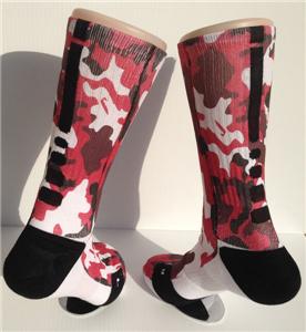 camo nike elite socks