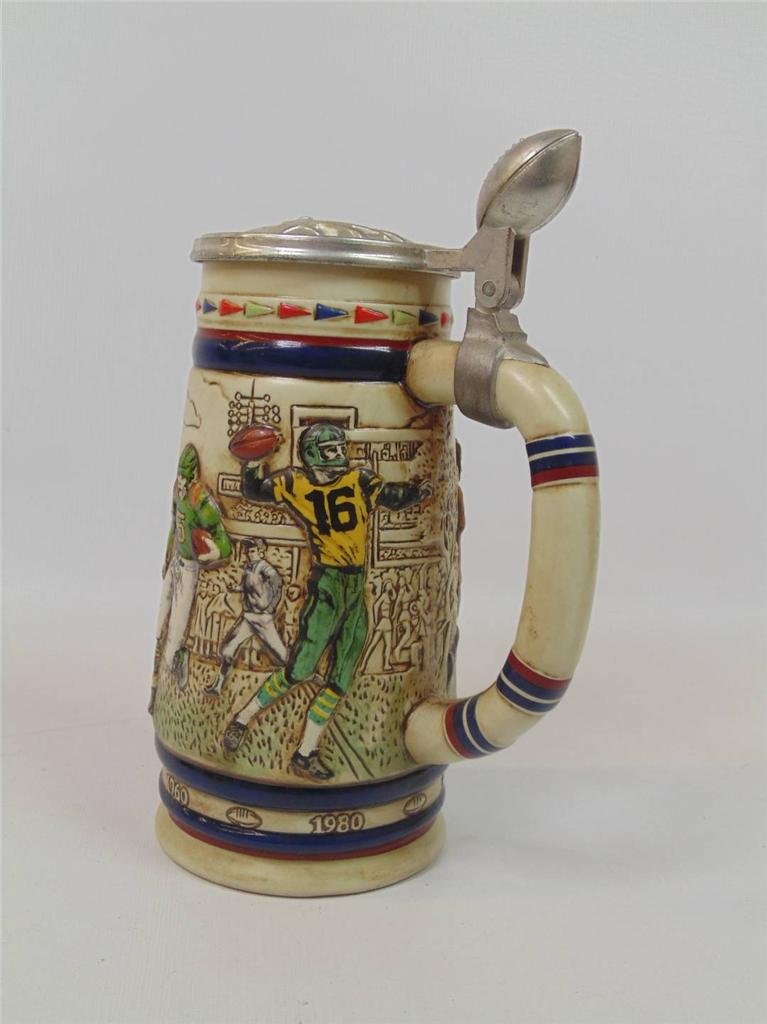 1983 Avon Great American Football History Beer Stein Mug Collectible 530 eBay