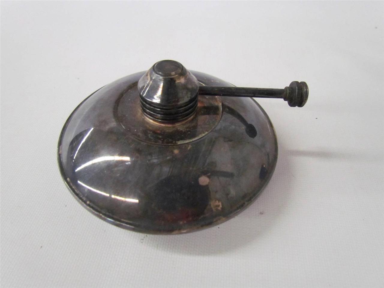 Vintage Silver Plated? Oil Or Alcohol Lamp Burner For Chafing Dish 221