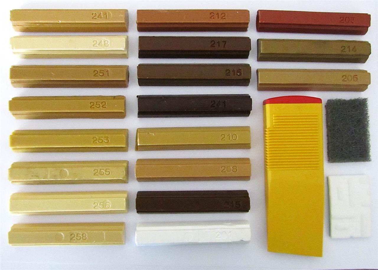 WURTH SOFT WAX FILLER STICK FURNITURE WOOD SOFTWAX REPAIR STICKS | eBay