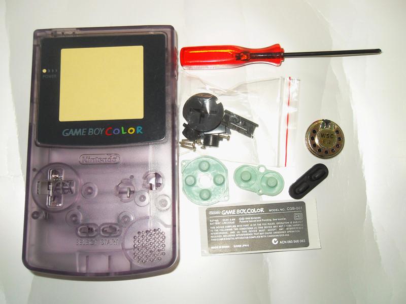 Nintendo Game Boy Color Full Parts Replacement Housing Shell Pack