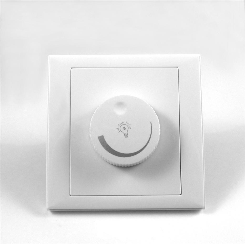 Dimmer Control Wall 1 Gang Rotary for GU10 E27 lamps LED Light Switch