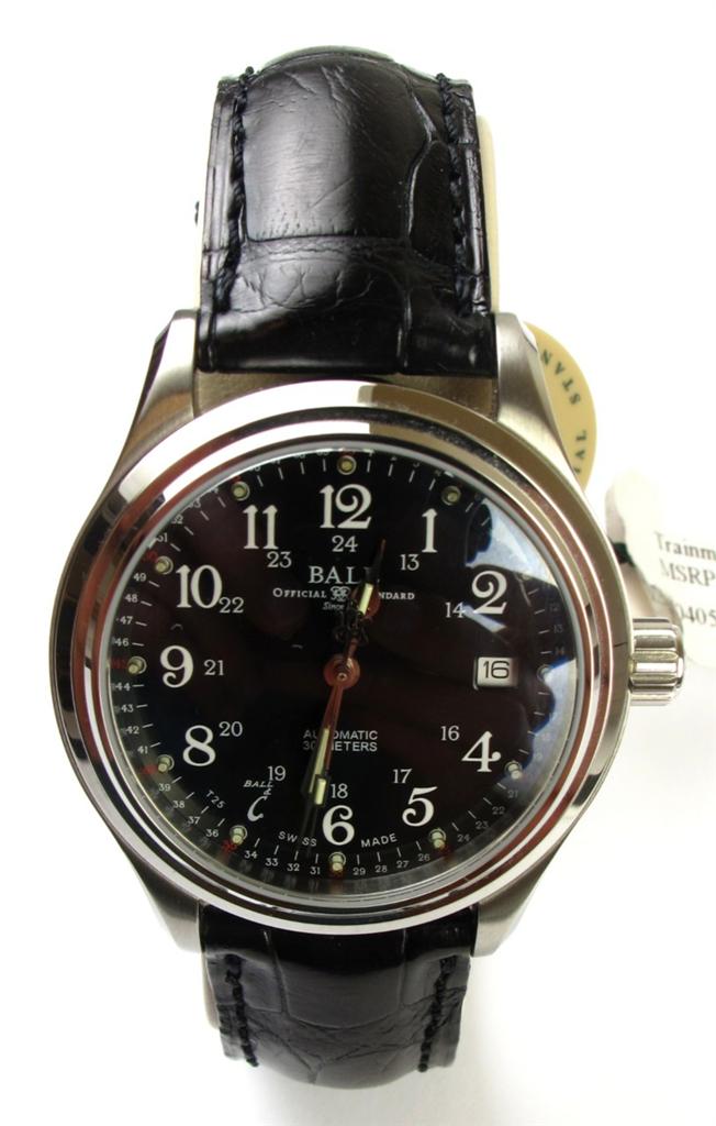Ball Official Standard Trainmaster Automatic Men's Watch Six Times