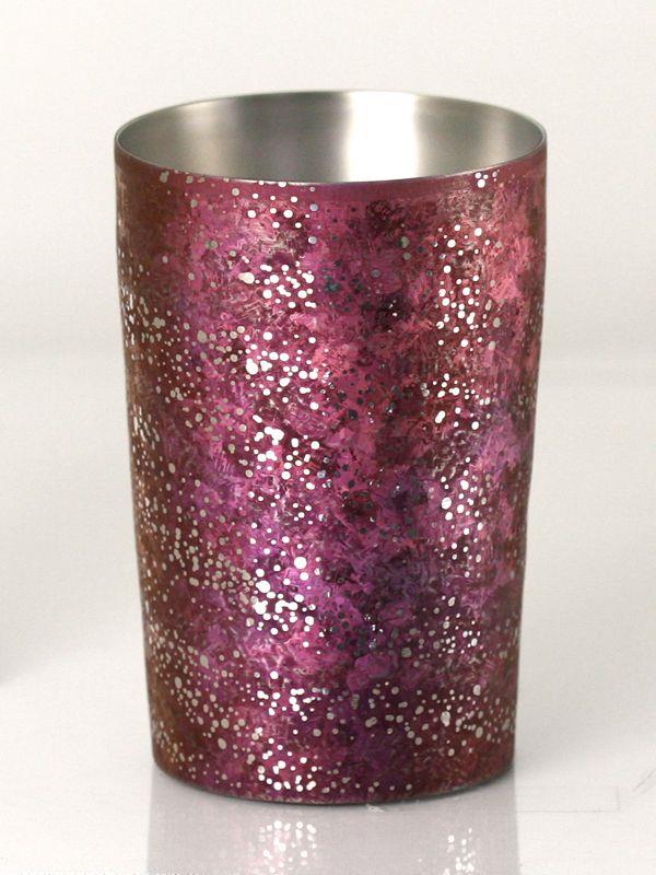 HORIE TITANIUM TENMOKU 9.2oz Cup Mug Beer Wine Glass / Double Wall