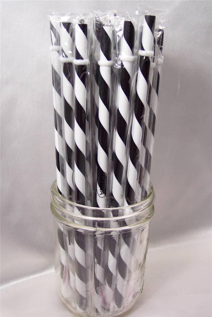 2 Options 9" SWIRLY STRAWS **AND/OR** Matching GROMMETS, 16 Colors