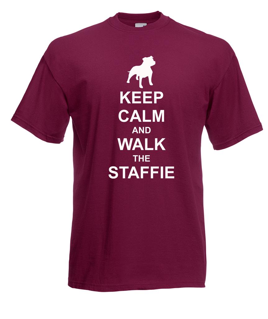 staffy christmas t shirt
