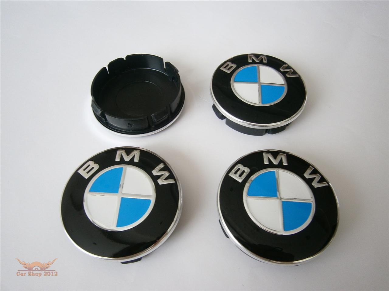 BMW Chrome Wheel Center Caps 4 60mm Badge ALLOY Rims E34 E36 E46 E39 E60 E90 NEW eBay