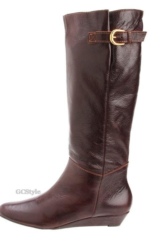 steven by steve madden intyce leather slouch buckle boot