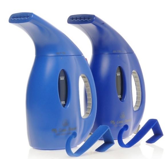 JOY MANGANO SET OF 2 DELUXE MY LITTLE STEAMER 900W FOR GARMENT LAUNDRY