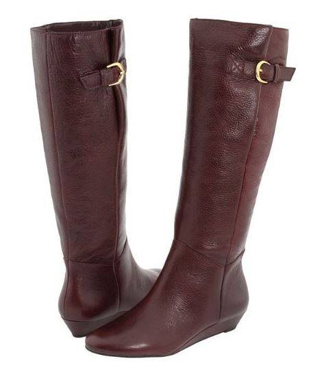steven by steve madden intyce leather slouch buckle boot