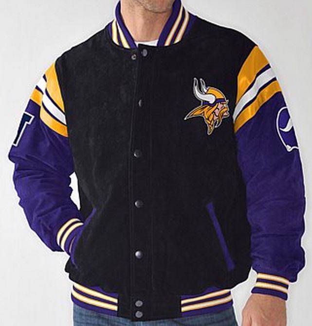NY JETS New Orleans Saints MINNESOTA VIKINGS FOOTBALL MENS SUEDE
