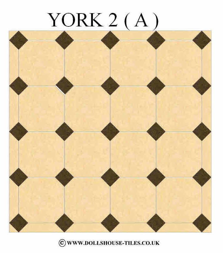 DOLLS HOUSE MINIATURES, DOLLS HOUSE TILES &. FLOORING. YORK (2) FLOOR PACK eBay