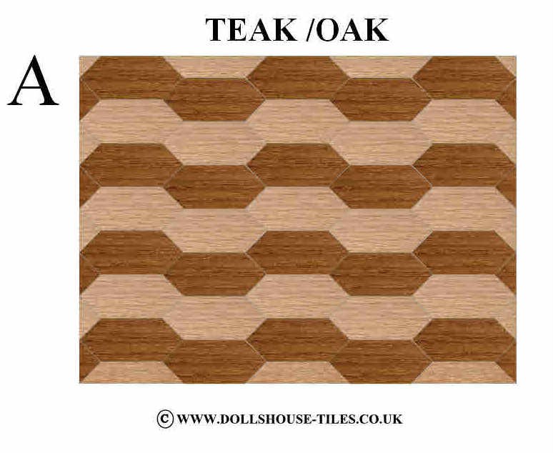 Dolls House Miniatures Woodblock Flooring Miniature Floor Tiles Dolls House Miniatures Woodblock Flooring Miniature Floor Tiles