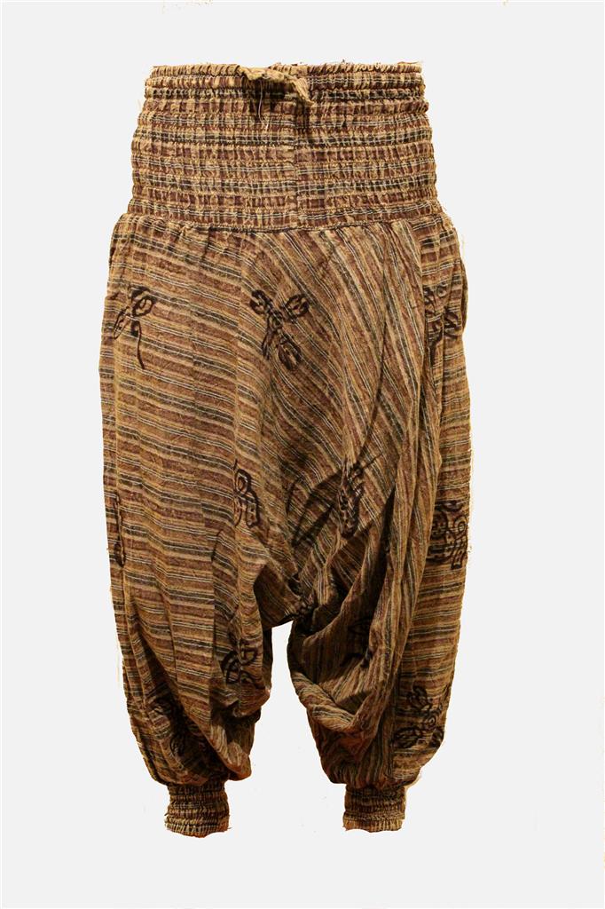 hippy flared trousers