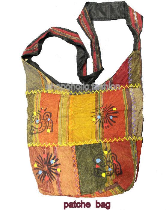 Coloré Hippie Style Boho sac Bandoulière,Fa it main Une