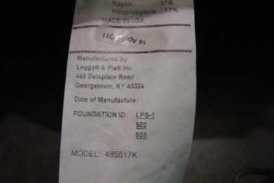 Leggett Platt Adjustable Beds on Leggett And Platt 4b5517k Queen Adjustable Bed Base Only Ebay