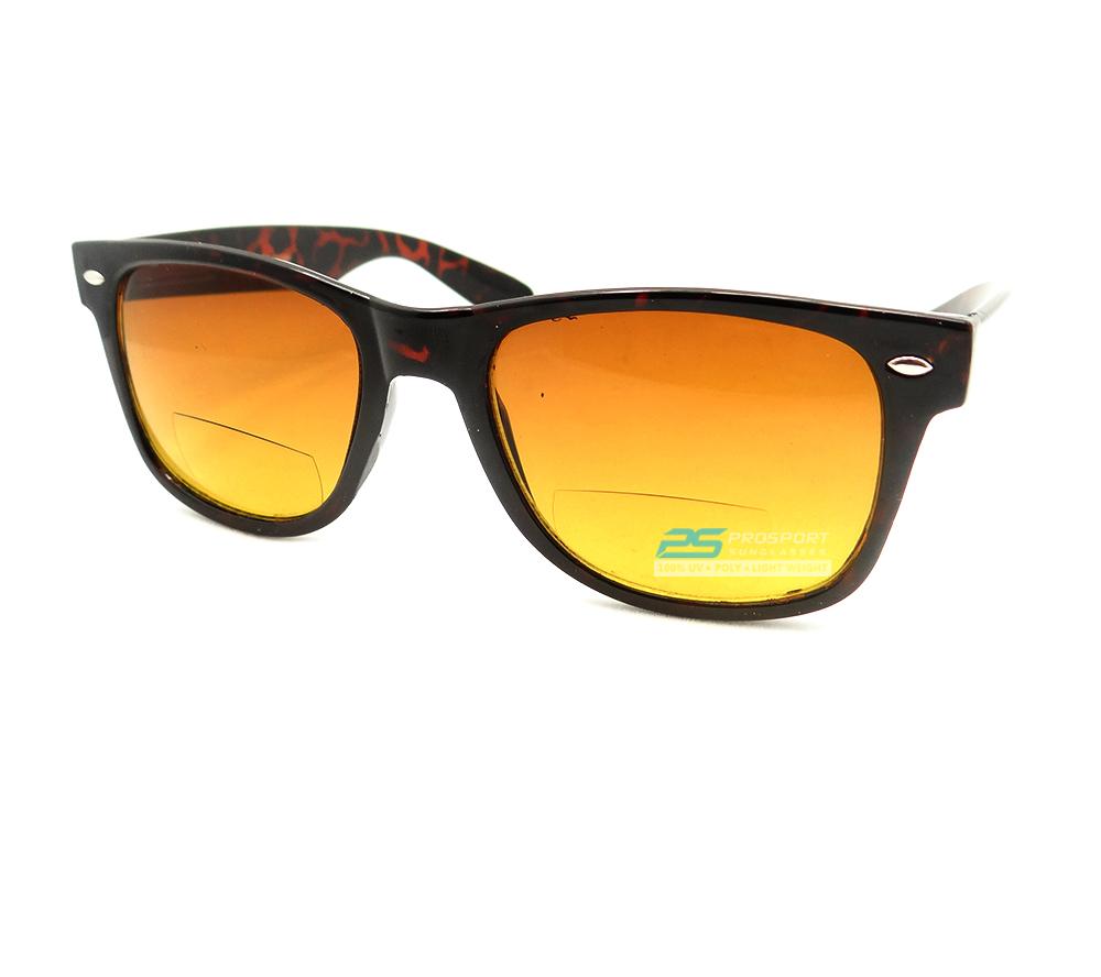 Wayfarer Bifocal Sunglasses Blue Blocker High Definition Vision Sun
