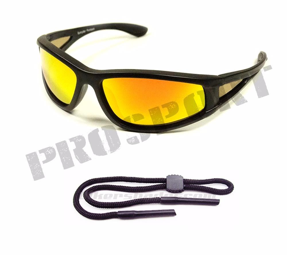 Floating Polarized Mirrored Sunglasses Side Shield Window Mens Fishing Boating eBay