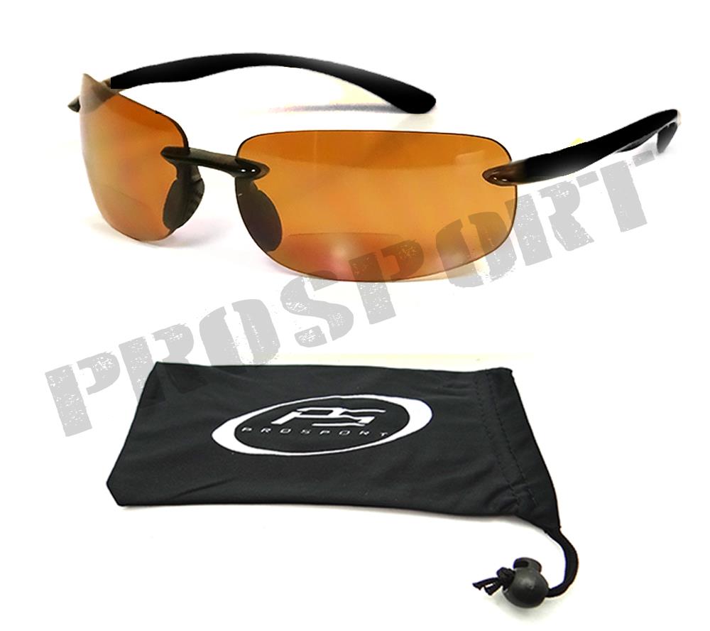 HD Blue Blocking Reading BIFOCAL SPORT SUNGLASSES GOLF Men Women 1.5