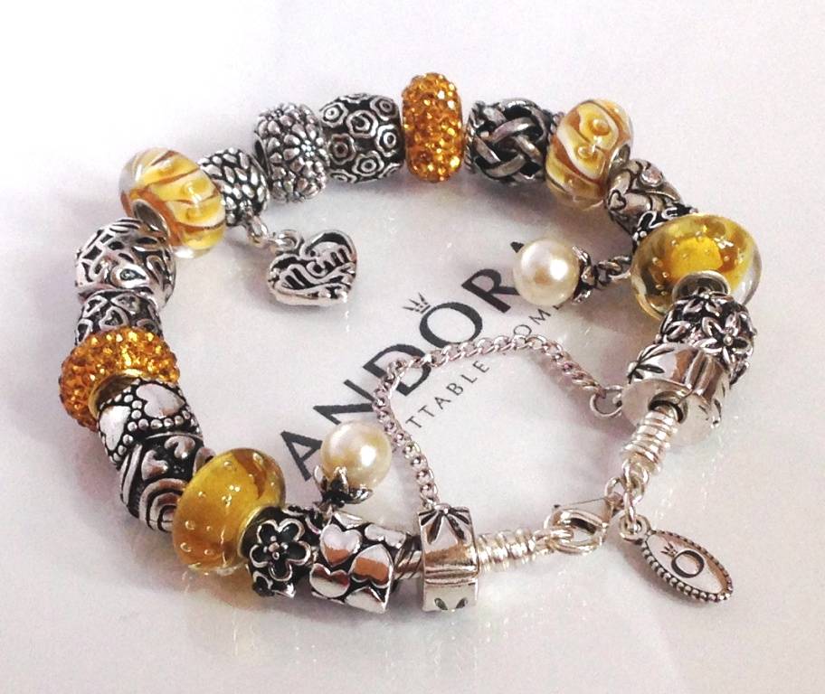 Pandora sunflower bracelet clearance