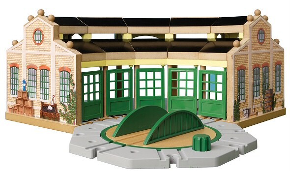 New-Thomas-Friends-Tidmouth-Sheds-Roundhouse-Wooden-Railway-Play-Set ...