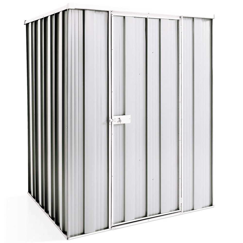 ... Outdoor Living > Garden Structures & Shade > Garden & Storage Sheds Details about YardSaver 1.4m x 1.4m Zinc Garden Shed Storage Sheds