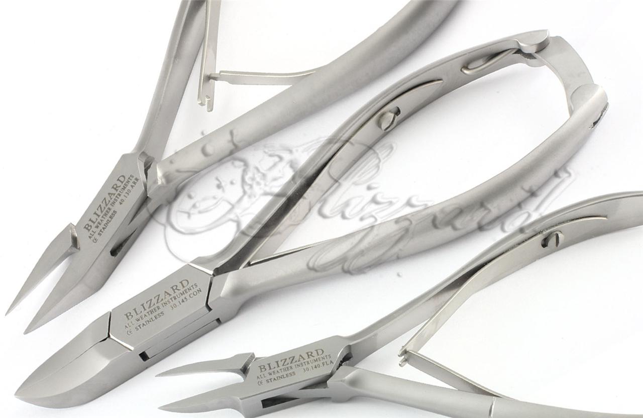 Toe Nail Clipper Nipper Cutter Set Kit Chiropody Podiatry Instrument