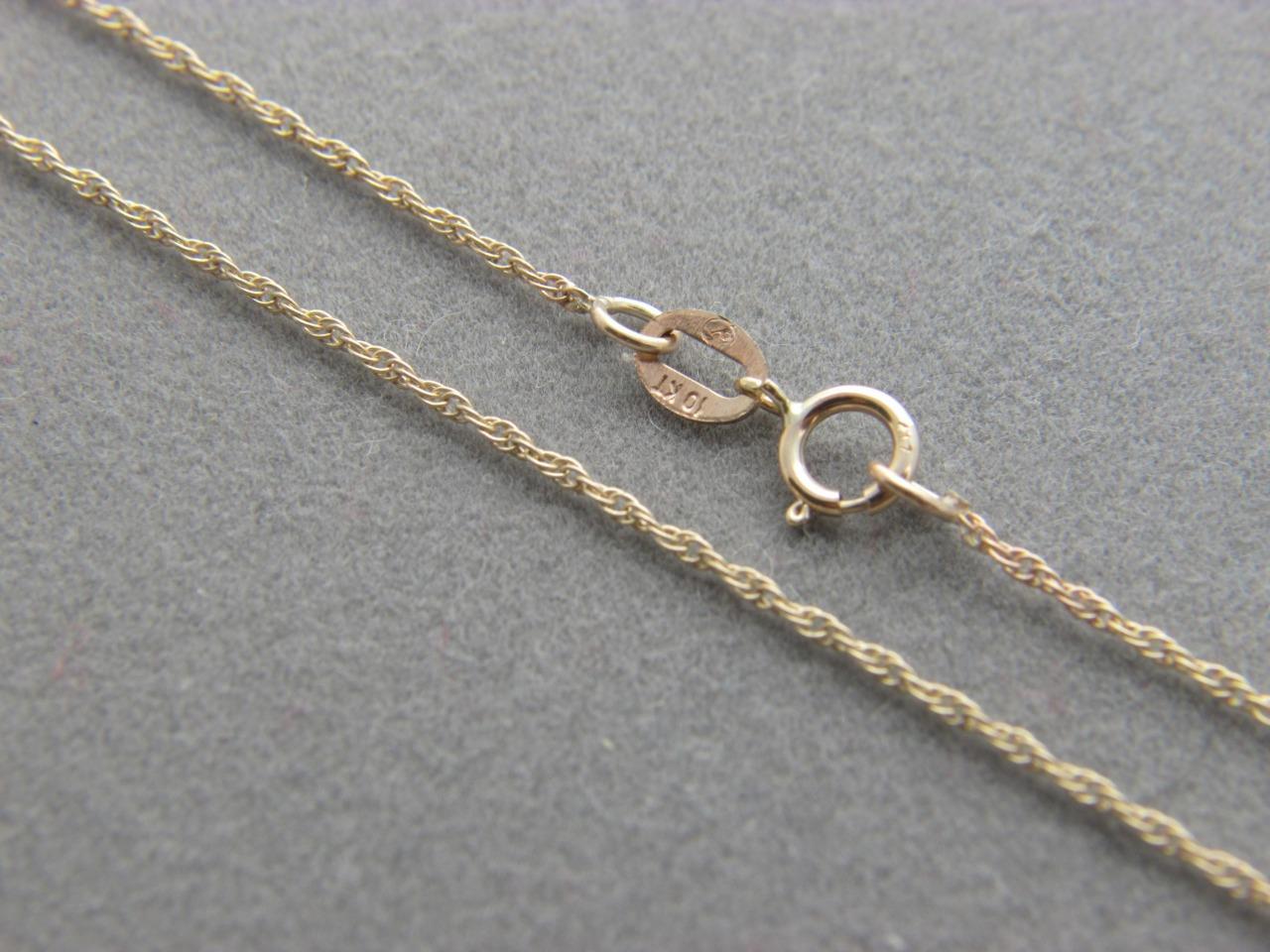 Yellow and white gold rope chain clearance