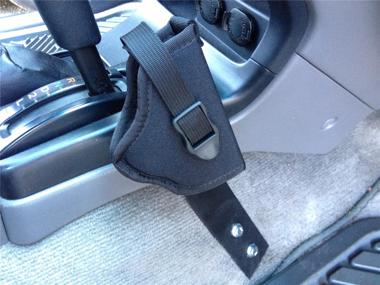 Automotive Handgun Holster, Car Truck SUV GLOCK Ruger Beretta 1911 S&W