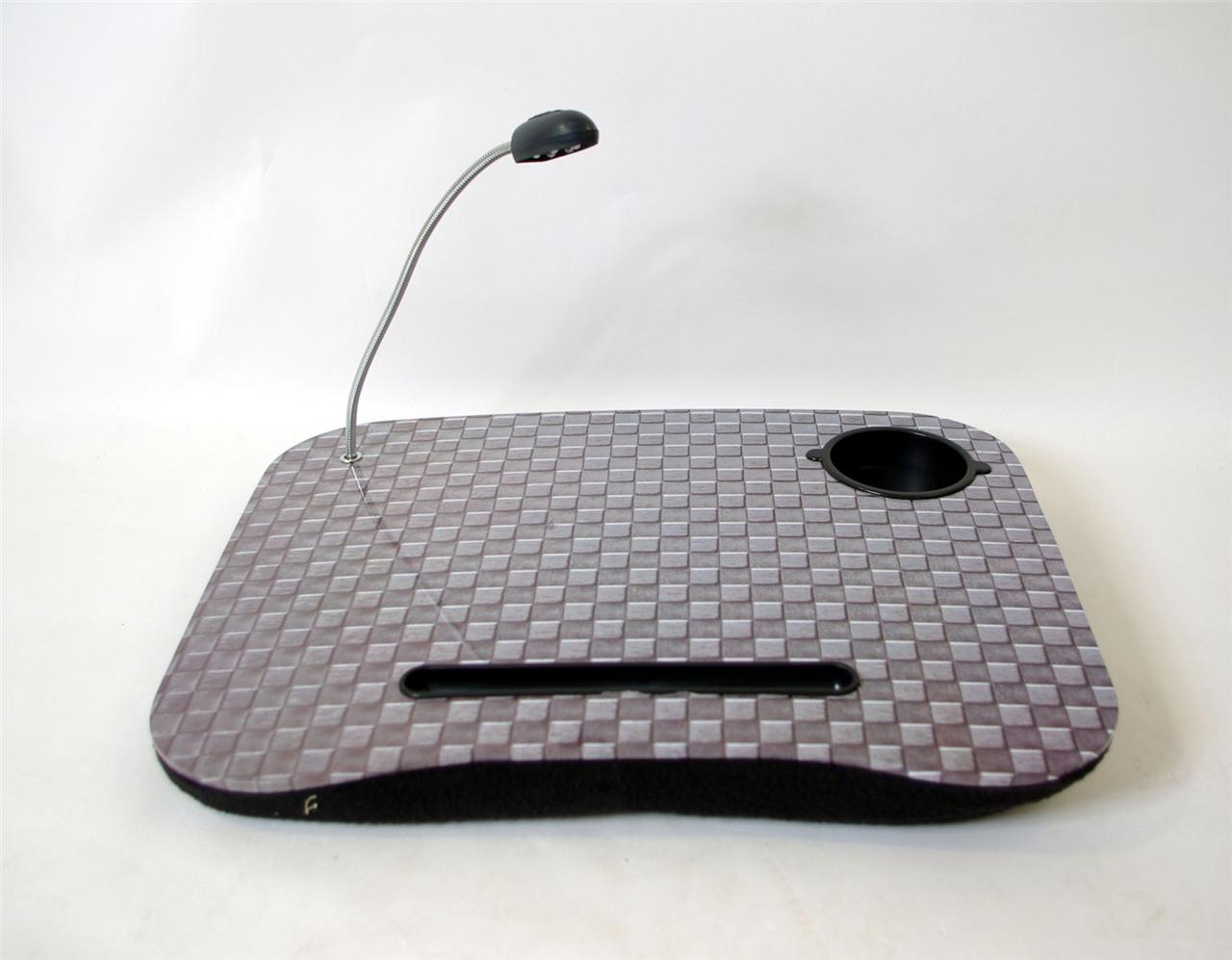 LAPTOP CUSHION PORTABLE READING LAP TOP TRAY TABLE WITH 5