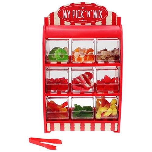NEW HOME CANDY SWEET SHOP MY PICK N MIX SWEET STAND 6 OR 9 TUBS STAND GIFT IDEAS eBay